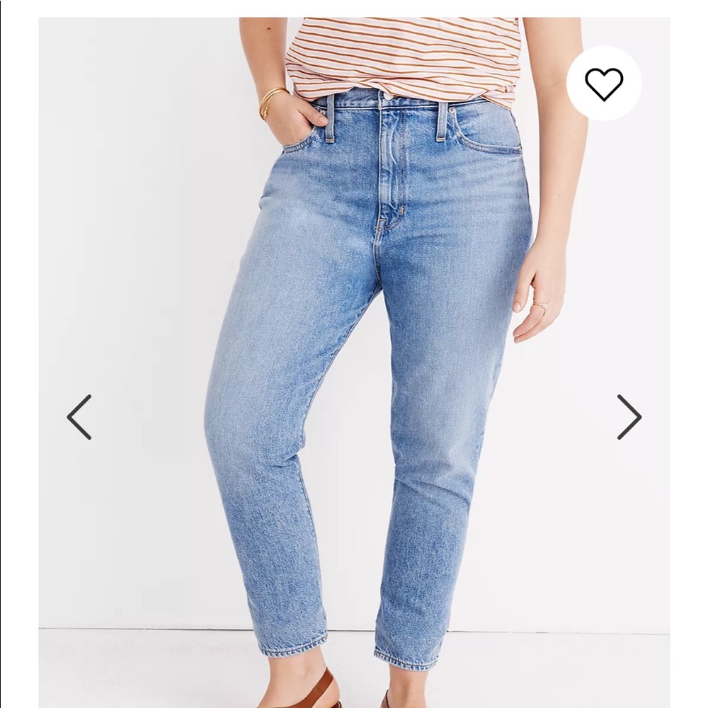 Madewell The Momjean in Melva Wash 35T